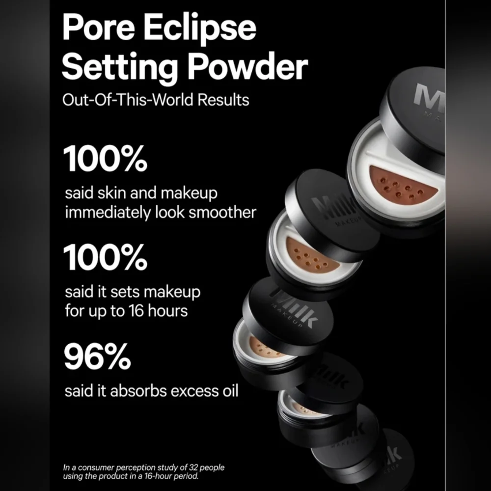 Milk Makeup Pore Eclipse Matte Translucent Setting Powder | Brand New in Box